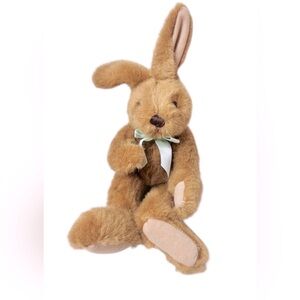 Chrisha Playful Plush Easter Bunny Rabbit Bow Stuffed Animal Toy Vintage 2004